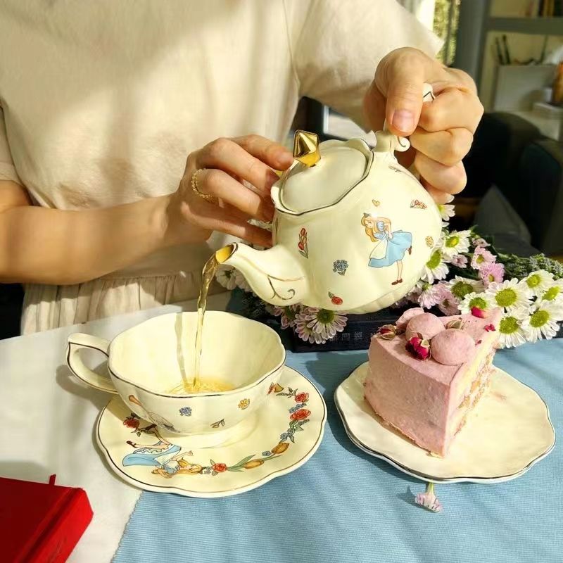 Coffee Tea Gift - Alice Ceramic Tea and Coffee Set