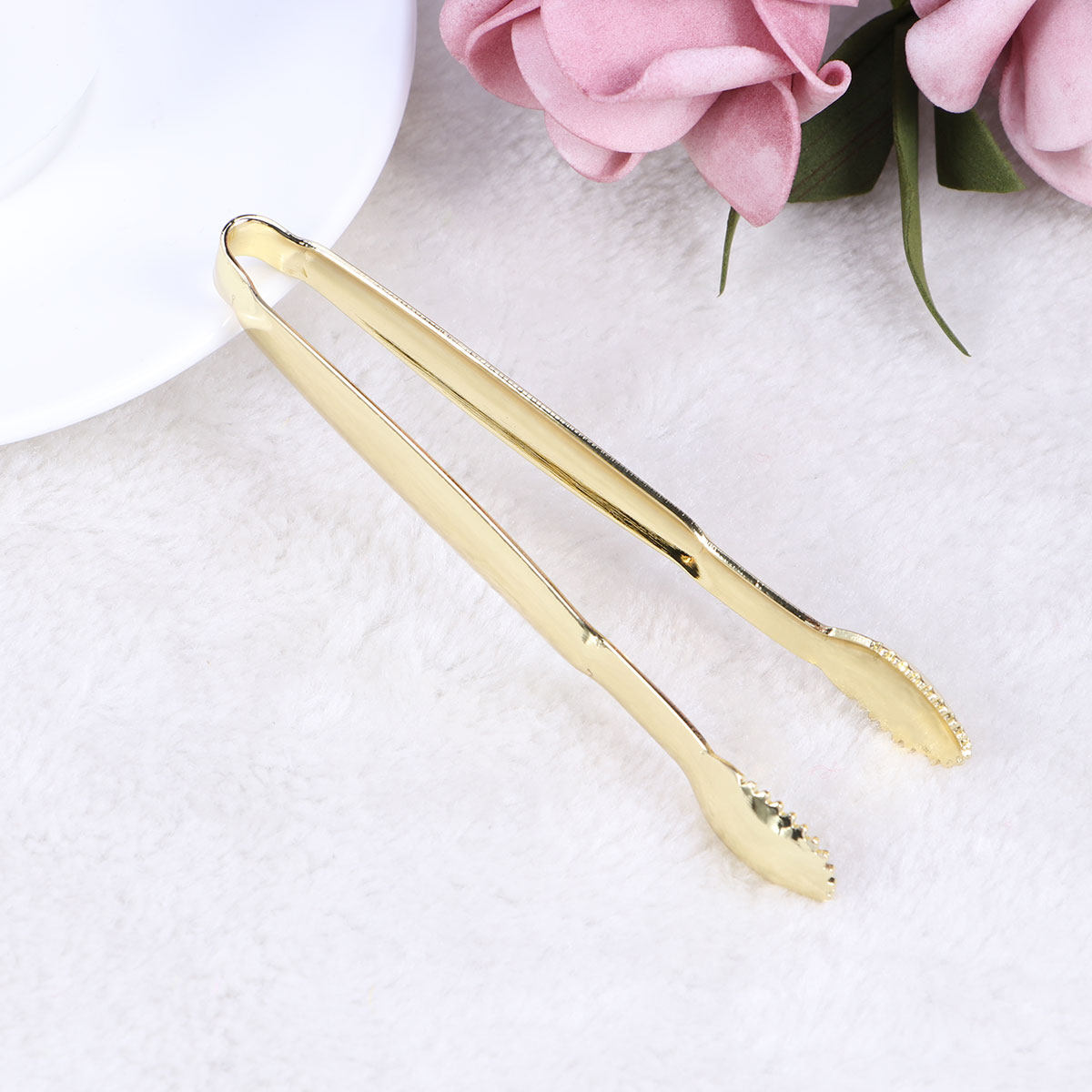 Coffee Tea Uses - 2Pcs Stainless Steel Sugar Cube Tongs