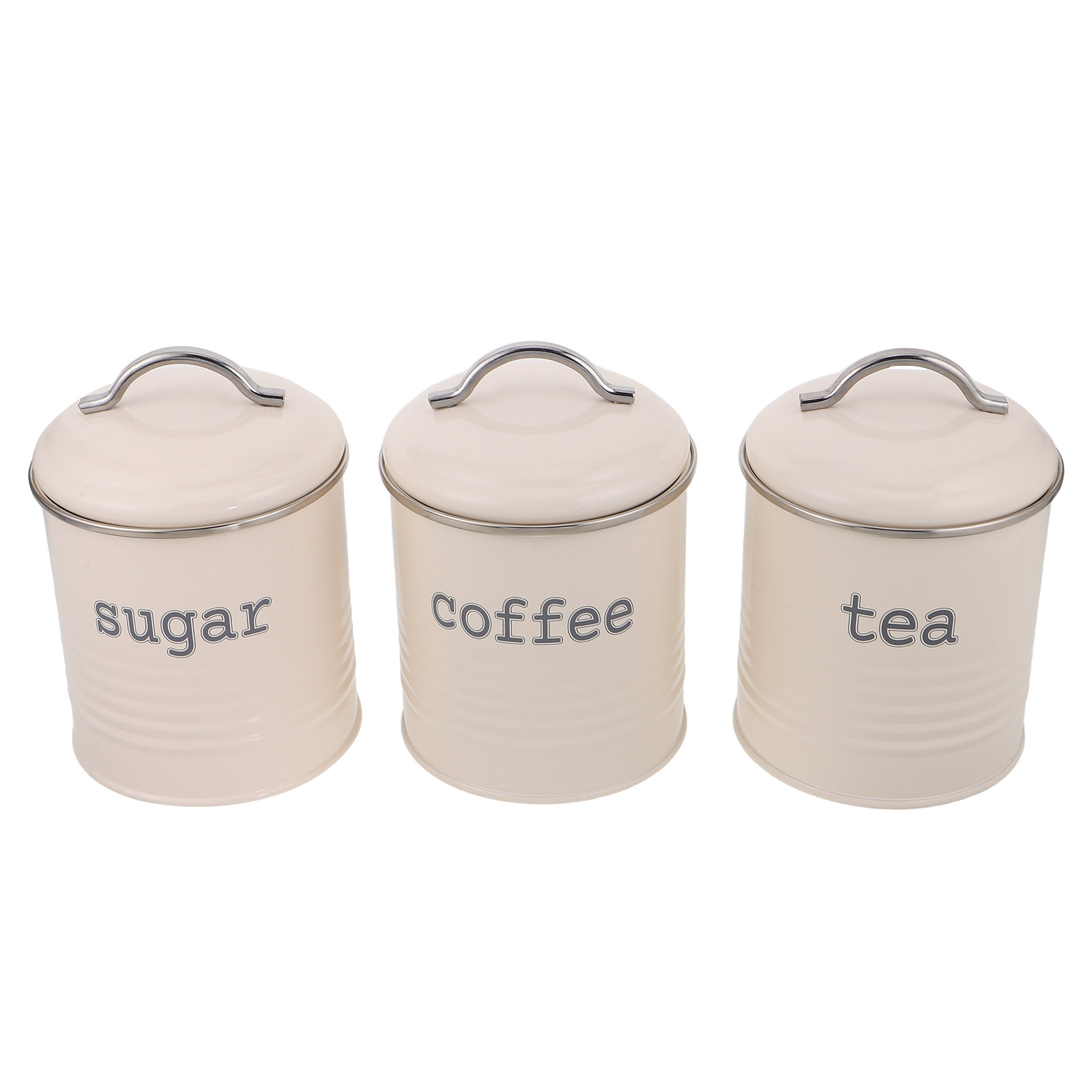 Coffee Tea Uses - 3Pcs Sealed Coffee Bean Container Set