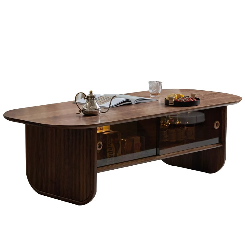 Solid wood coffee table black  - Coffee And Tea-Za ulasan dan harga