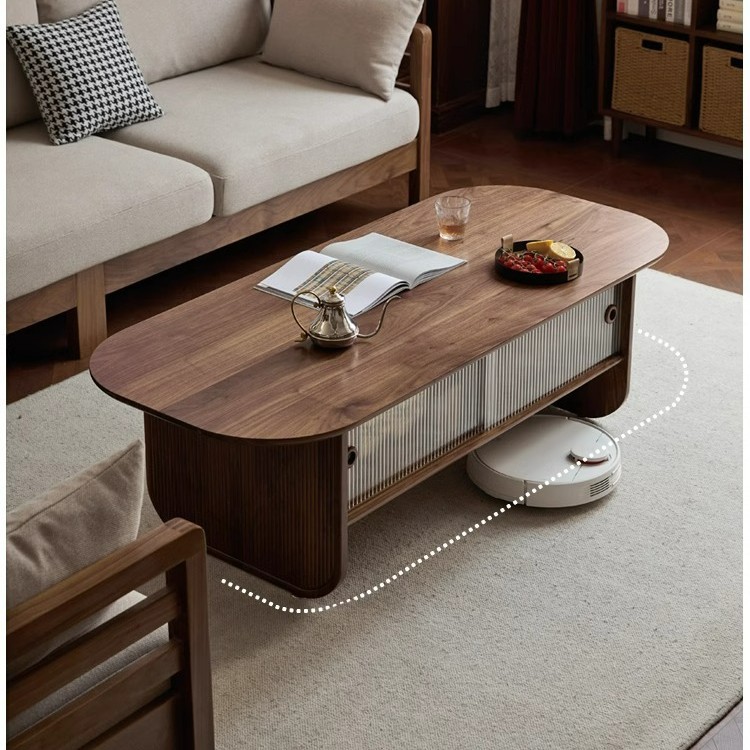 Solid wood coffee table black  - Coffee And Tea-Za ulasan dan harga