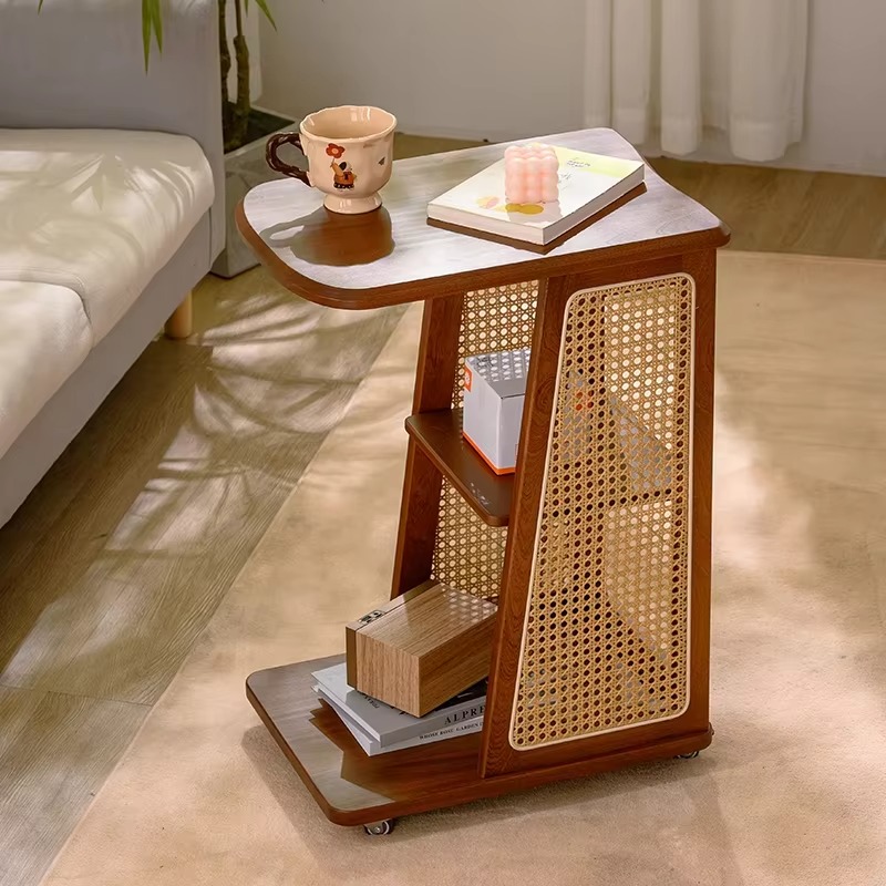 Modern Style Solid Wood Side T - Coffee Or Tea Please ulasan dan harga