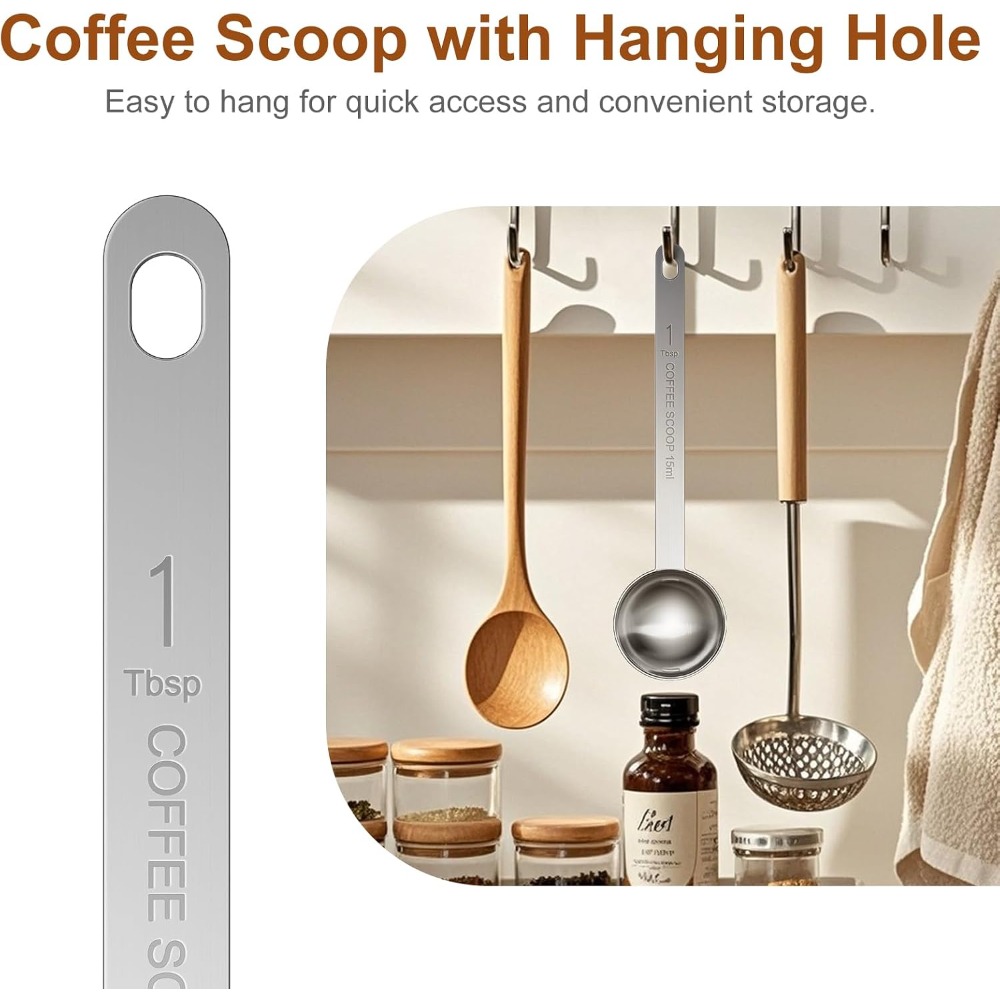 Stainless Steel Long Handle Co - Coffee Tea Spoon ulasan dan harga