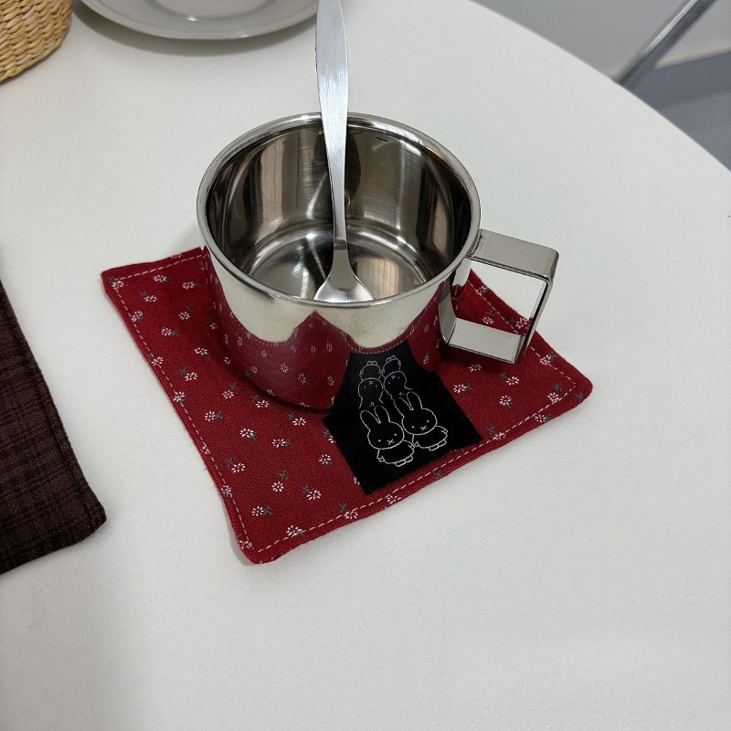 Hot Cute Miffy Series Cloth Co - Coffee Tea Home ulasan dan harga