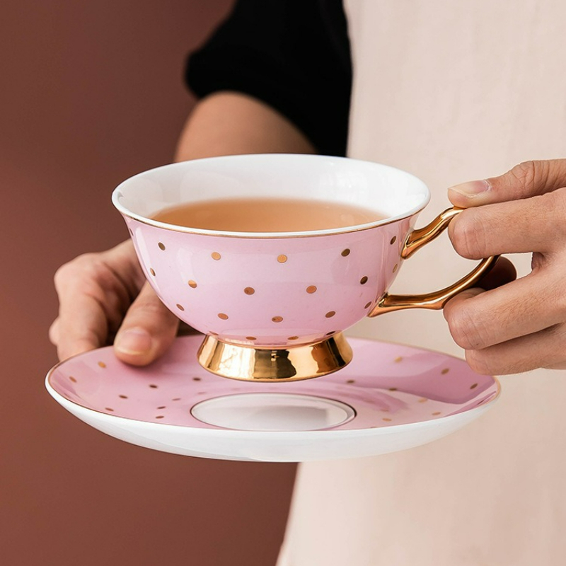 Ceramic Pink Coffee Mugs with  - Water Tea And Coffee ulasan dan harga