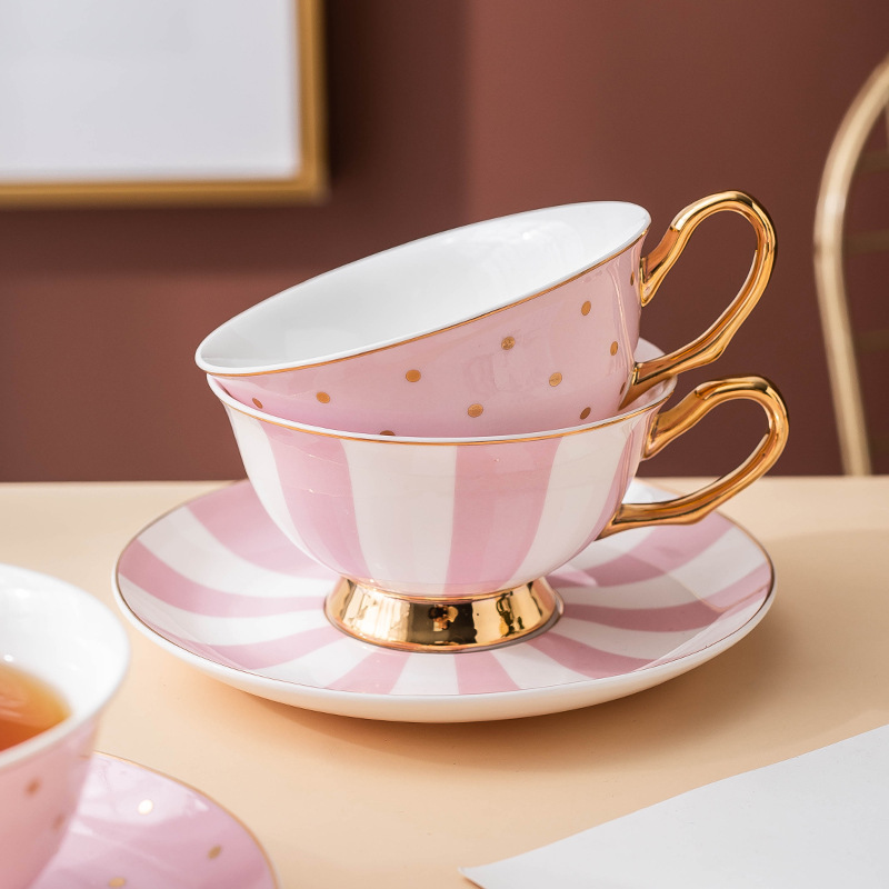 Ceramic Pink Coffee Mugs with  - Water Tea And Coffee ulasan dan harga
