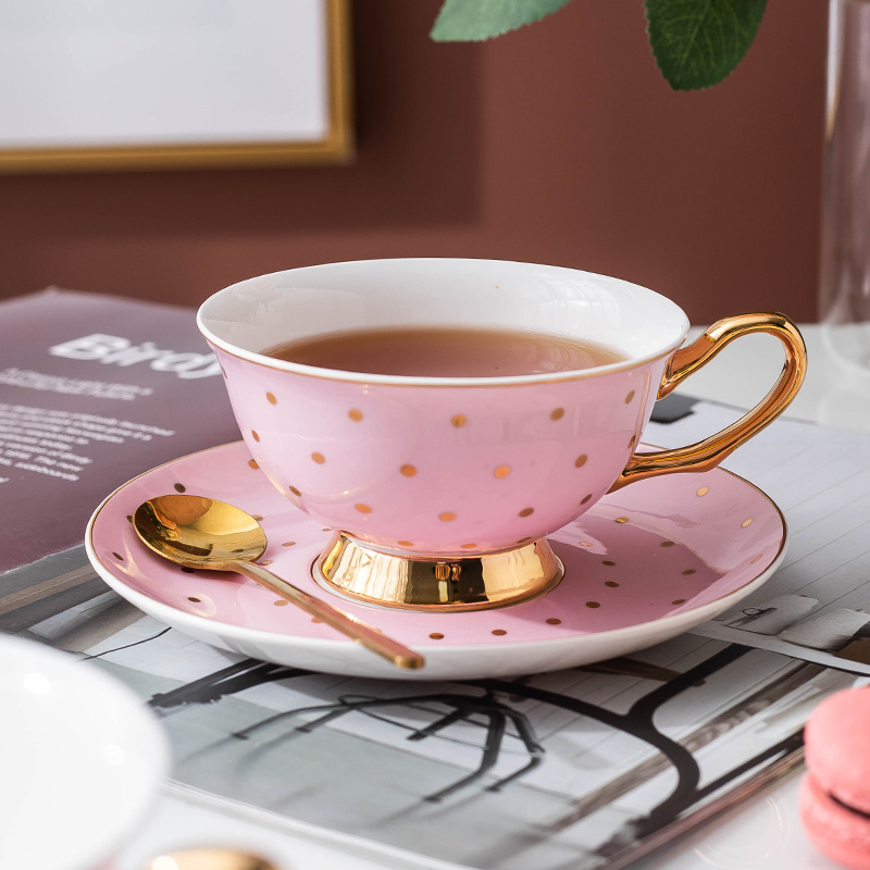 Ceramic Pink Coffee Mugs with  - Water Tea And Coffee ulasan dan harga