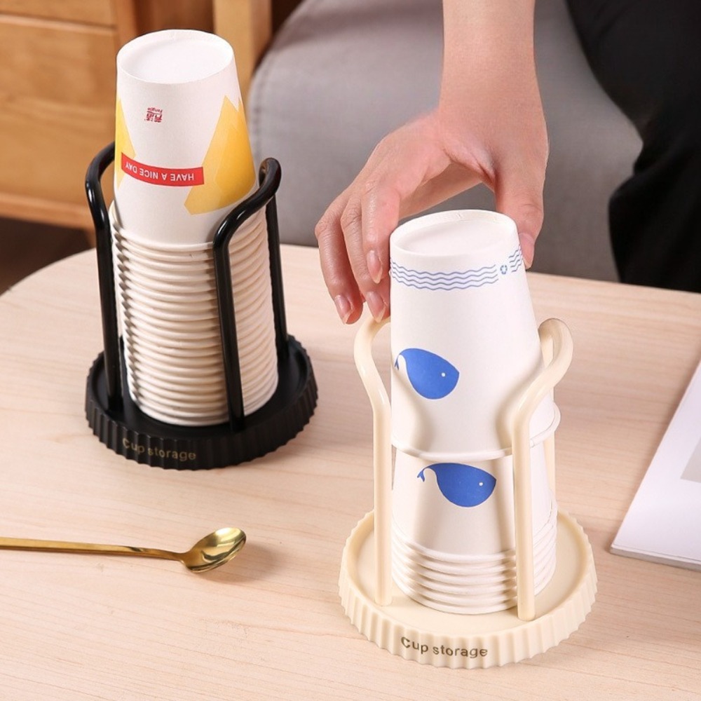 Disposable Cup Holder Desktop  - Coffee Tea Home ulasan dan harga