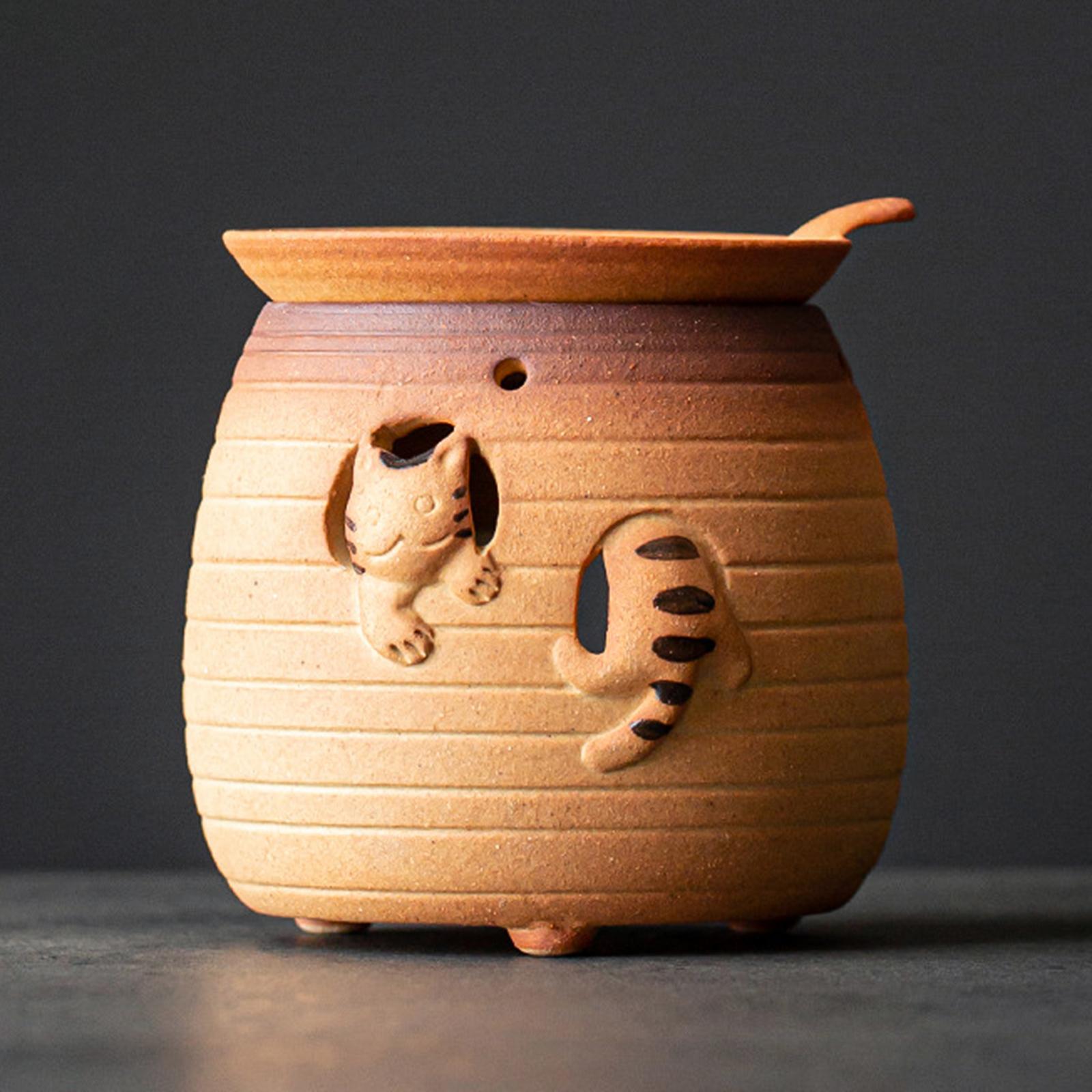 Ceramic Teapot Warmer Roast Al - Coffee Or Tea Please ulasan dan harga