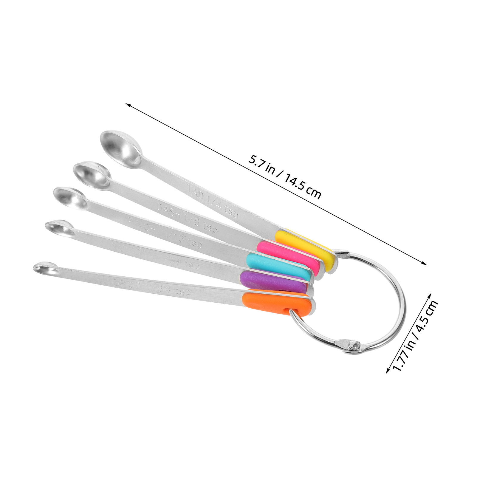 5Pcs Stainless Steel Mini Teas - Coffee Tea Spoon ulasan dan harga