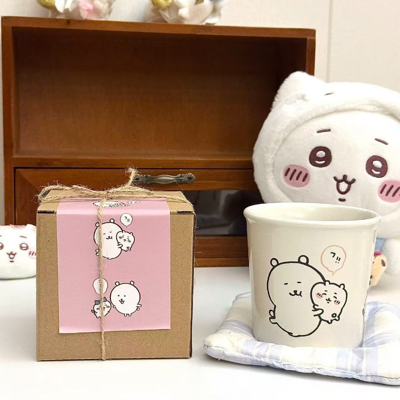 Anime Chiikawa Joke Bear Ceram - Good Coffee Tea ulasan dan harga