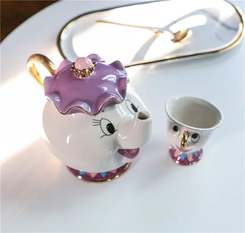 Disney Teapot Cute Cartoon Bea - Good Coffee Tea ulasan dan harga