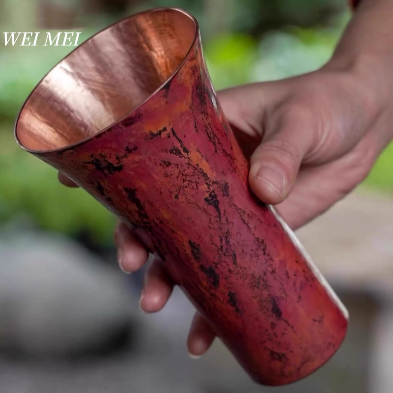 Vase Shape Vintage Copper Coff - Coffee Tea Friends ulasan dan harga