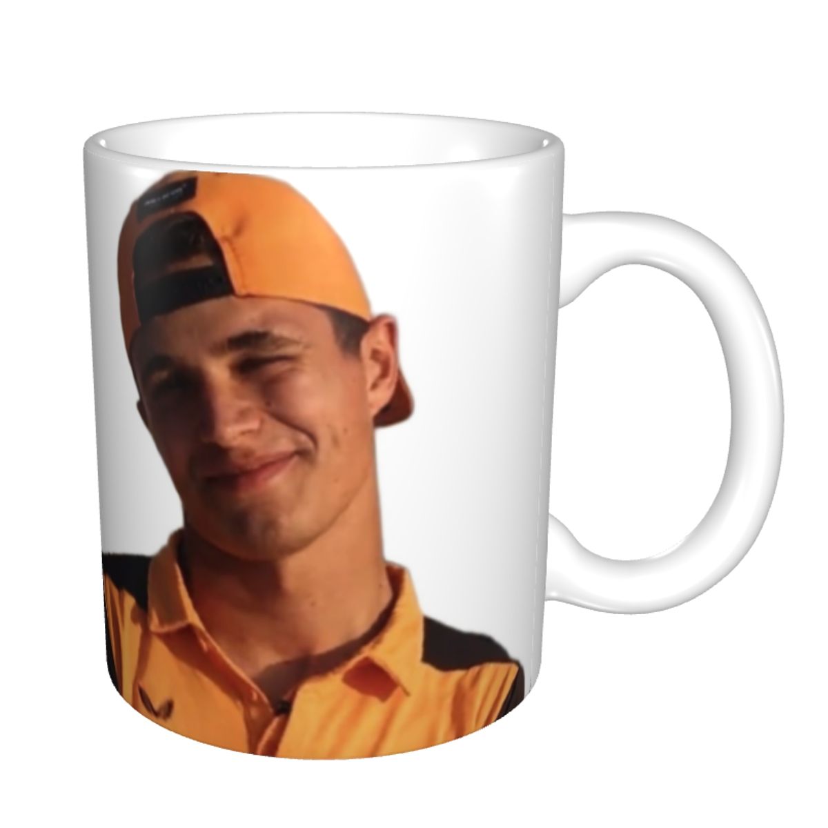 Lando Norris Ceramic Magic Cup - Coffee Tea Friends ulasan dan harga