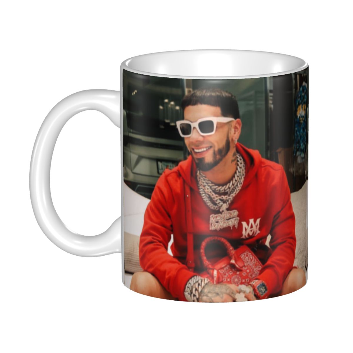 Anuel AA Ceramic Magic Cups 35 - Coffee Tea Friends ulasan dan harga