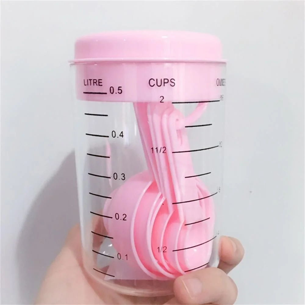 7 Pieces / Set Plastic Measuri - Coffee Tea Spoon ulasan dan harga