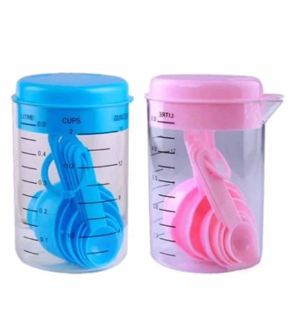 7 Pieces / Set Plastic Measuri - Coffee Tea Spoon ulasan dan harga