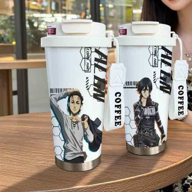 Attack on Titan Eren Jaeger Er - Good Coffee Tea ulasan dan harga