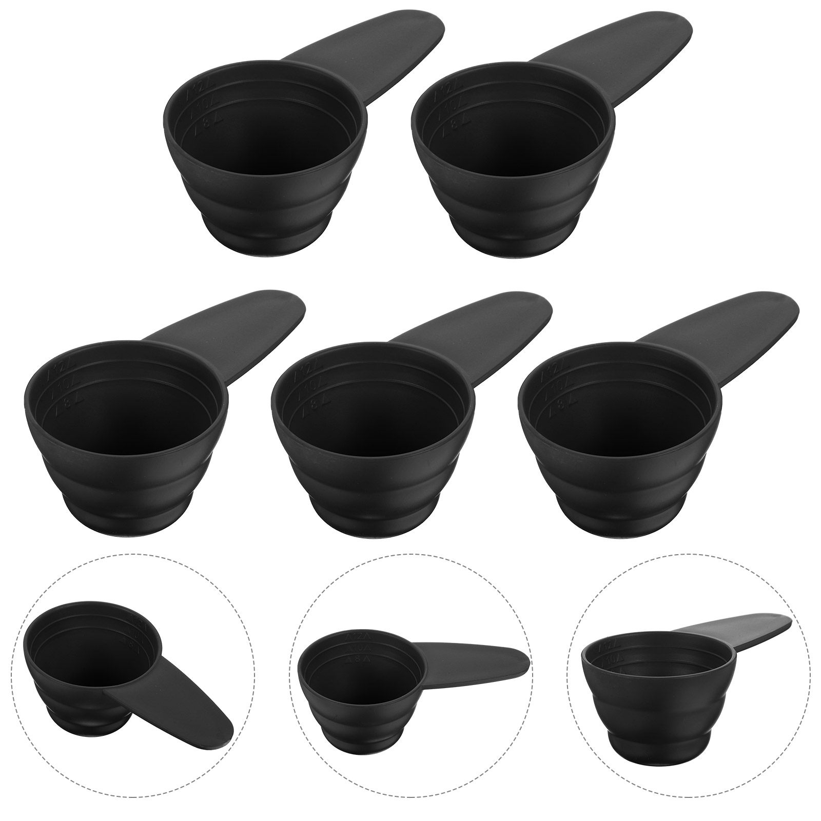 5Pcs Measure Spoon Long Handle - Coffee Tea Spoon ulasan dan harga