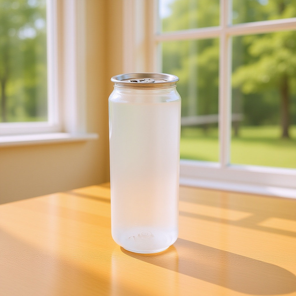 5pcs Clear Beverage Cans Empty - Water Tea And Coffee ulasan dan harga