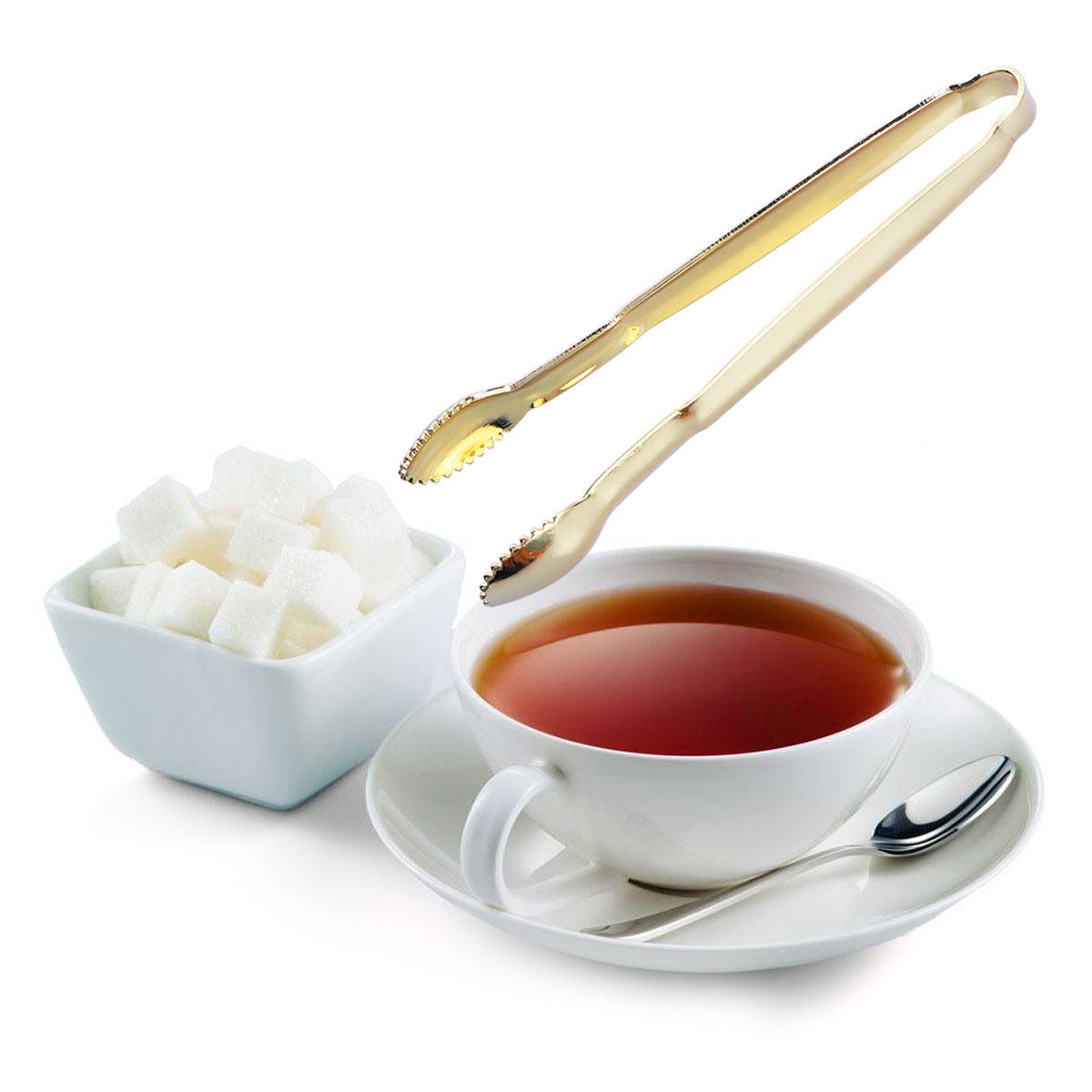 2Pcs Stainless Steel Sugar Cub - Coffee Tea Uses ulasan dan harga