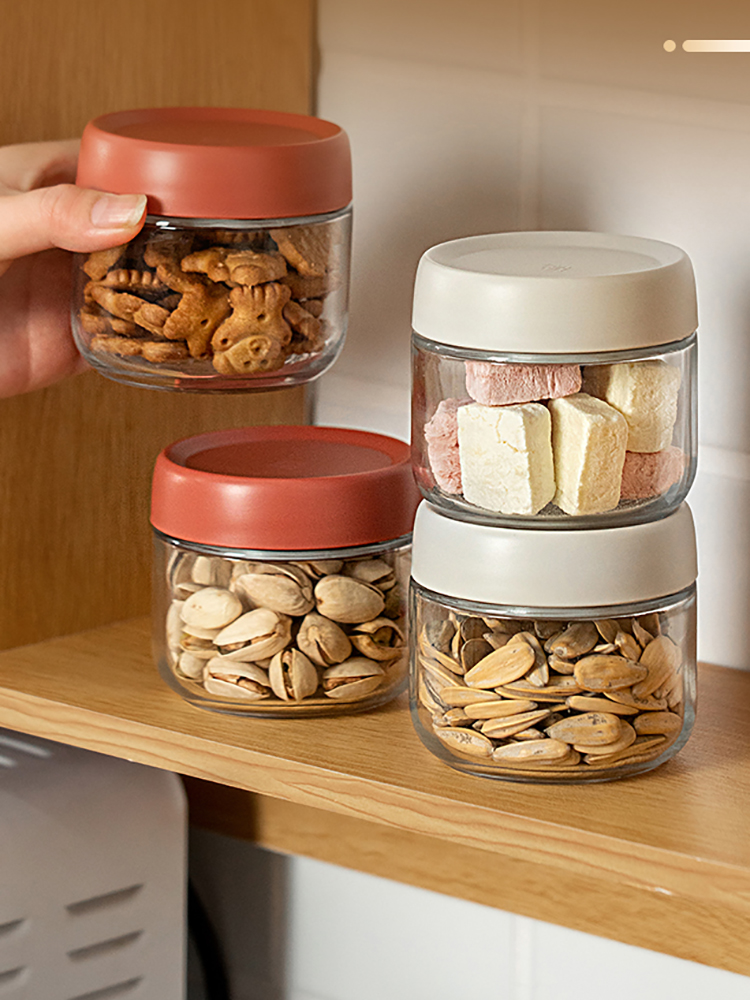 280ml Glass Sealed Jar Candy N - Good Coffee Tea ulasan dan harga