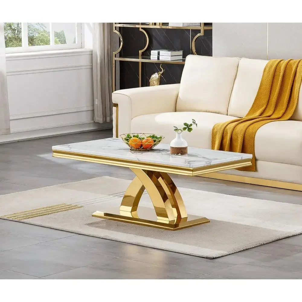 Luxury White Marble Coffee Tab - Coffee Or Tea Please ulasan dan harga
