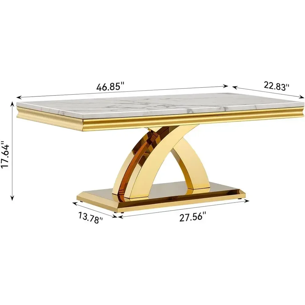 Luxury White Marble Coffee Tab - Coffee Or Tea Please ulasan dan harga