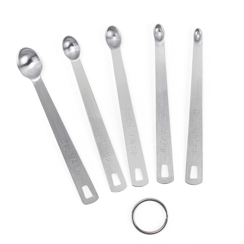 5pcs/Set Small Measuring Spoon - Coffee Tea Spoon ulasan dan harga