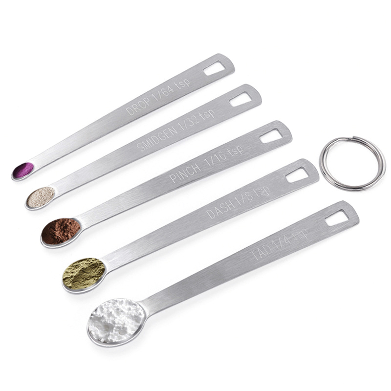 5pcs/Set Small Measuring Spoon - Coffee Tea Spoon ulasan dan harga