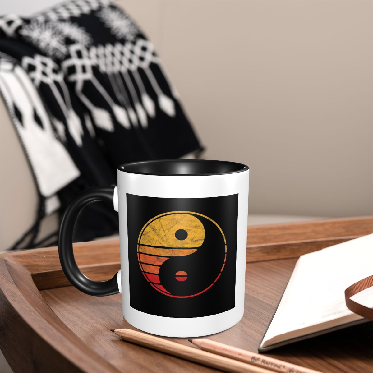 Humor Vintage Yin Yang 80's Mi - Coffee Tea Yin Yang ulasan dan harga