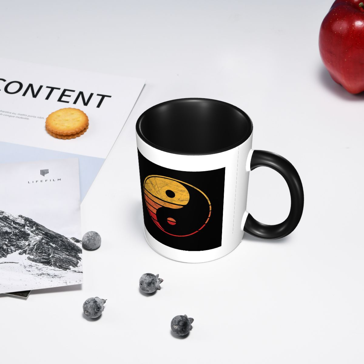 Humor Vintage Yin Yang 80's Mi - Coffee Tea Yin Yang ulasan dan harga