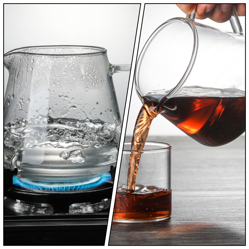 1Pcs 650Ml High Clarity Glass  - Coffee Tea Home ulasan dan harga
