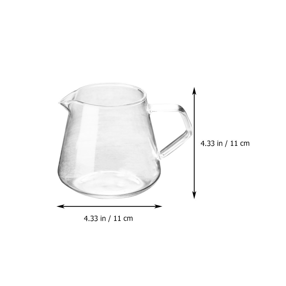 1Pcs 650Ml High Clarity Glass  - Coffee Tea Home ulasan dan harga