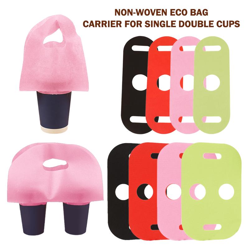 Eco Friendly Non Woven Cup Car - Coffee Tea Home ulasan dan harga