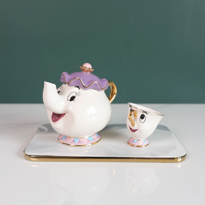 Hot Teapot Cartoon Beauty And  - Good Coffee Tea ulasan dan harga