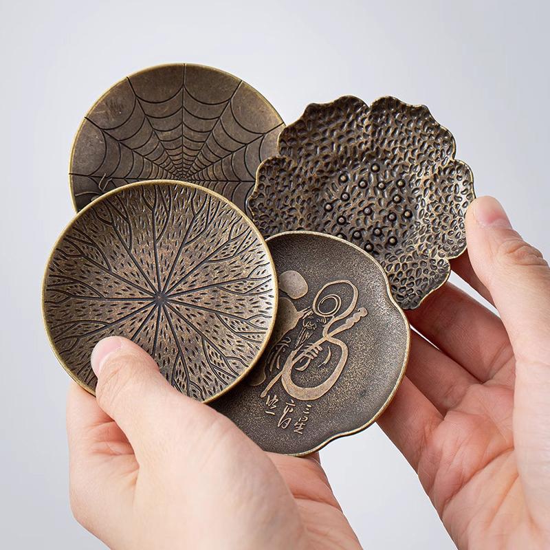 Alloy Coasters Retro Zen Kung  - Coffee Tea Uses ulasan dan harga