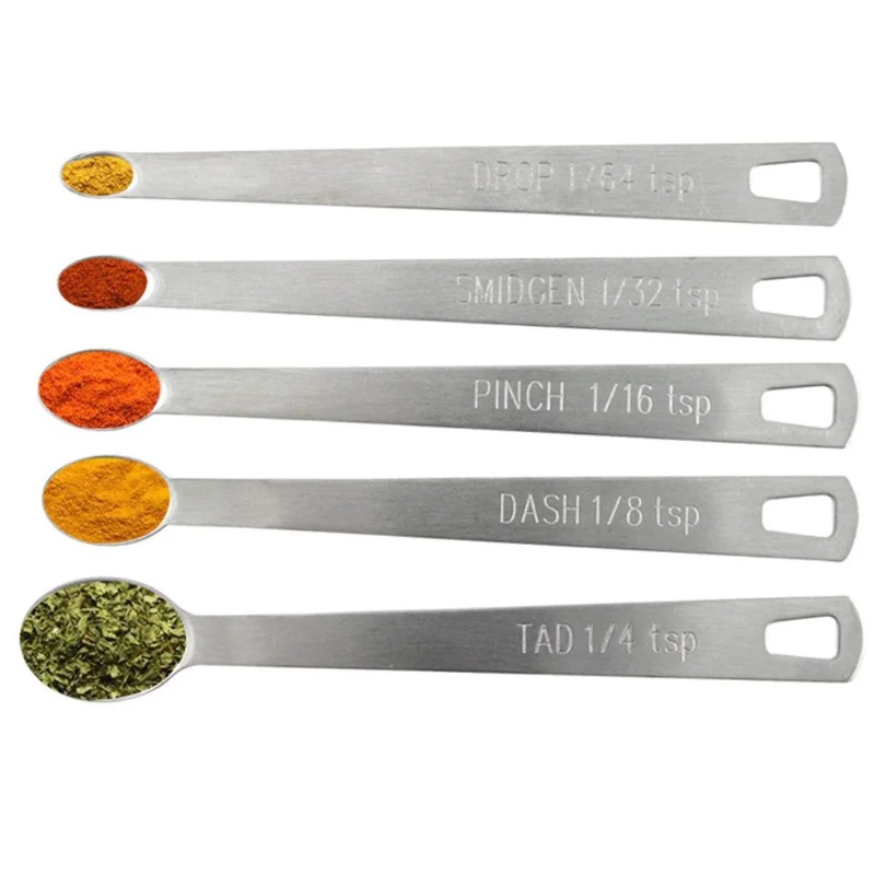 5pcs/Set Small Measuring Spoon - Coffee Tea Spoon ulasan dan harga