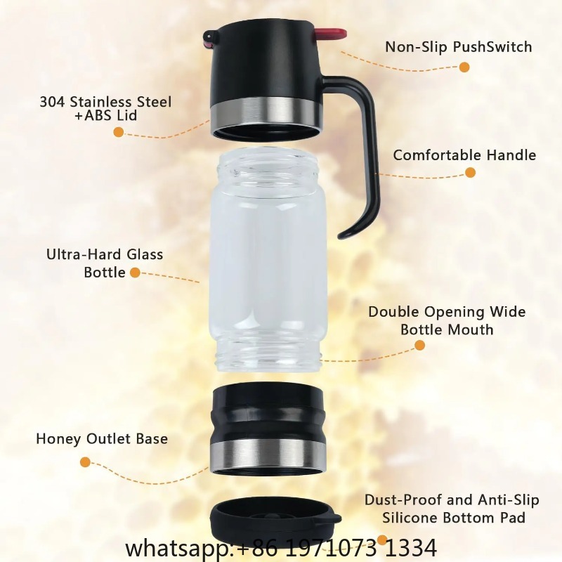 No-Drip Honey Dispenser with B - Coffee Or Tea Please ulasan dan harga