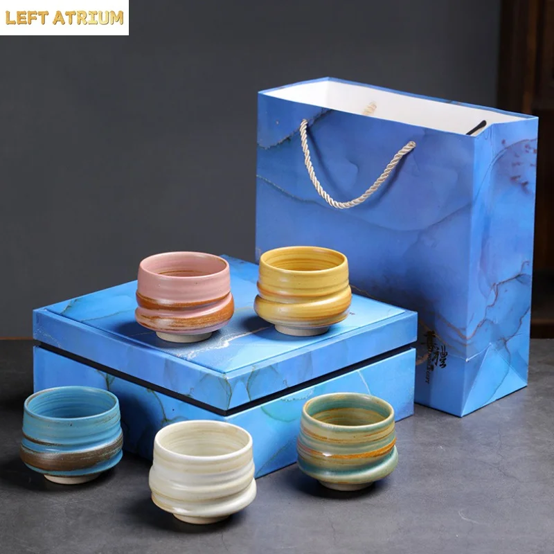 Coarse Pottery Teacup Set Cera - Good Coffee Tea ulasan dan harga