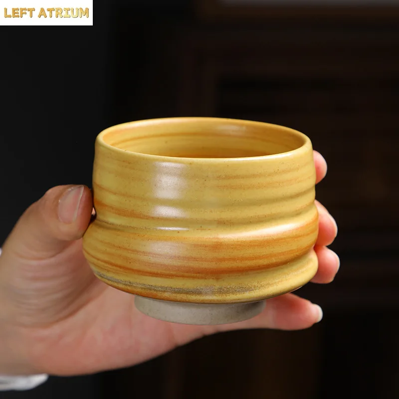 Coarse Pottery Teacup Set Cera - Good Coffee Tea ulasan dan harga