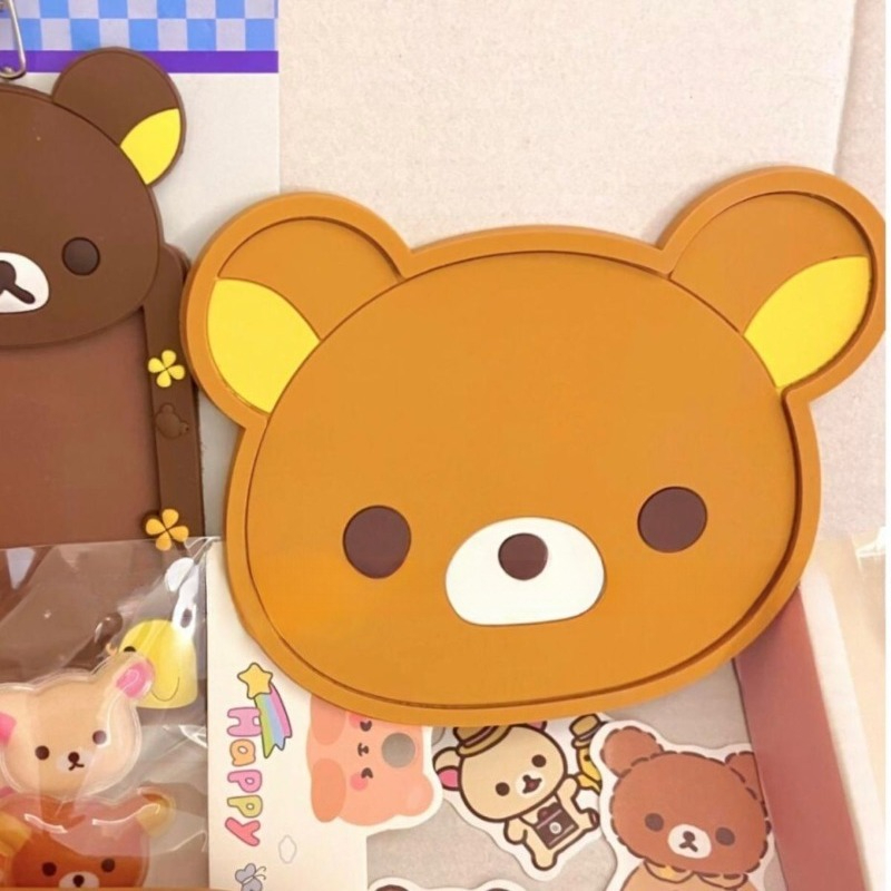 Cute Rilakkuma Cup Coaster Hea - Good Coffee Tea ulasan dan harga