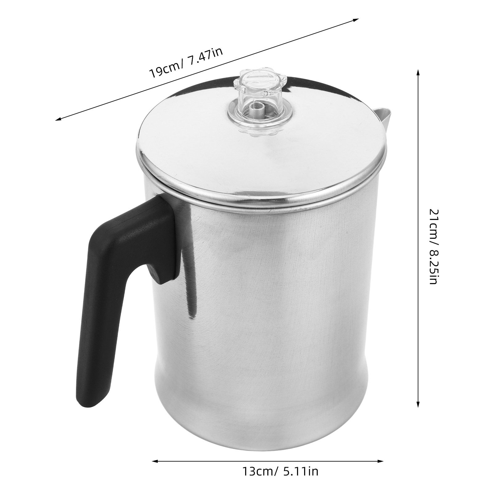 1.8L Aluminum Coffee Pot Outdo - Water Tea And Coffee ulasan dan harga