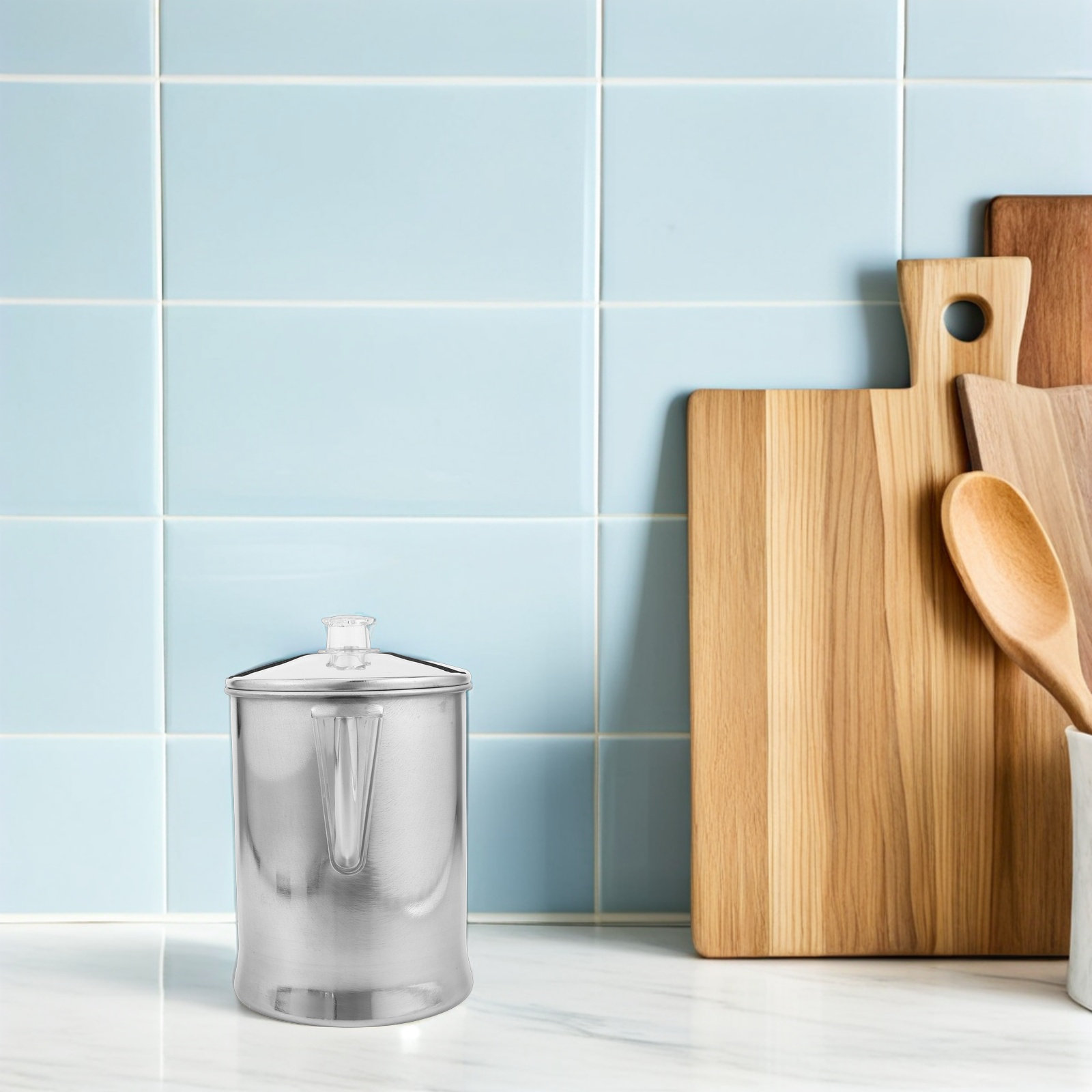 1.8L Aluminum Coffee Pot Outdo - Water Tea And Coffee ulasan dan harga
