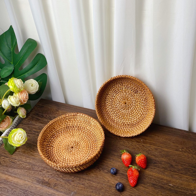 Vietnam Rattan Fruit Basket Te - Coffee Tea Vietnam ulasan dan harga
