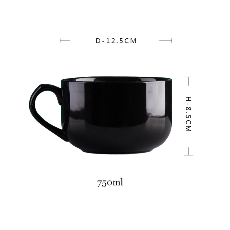 Large Capacity 700ml Ceramic C - Coffee Tea Friends ulasan dan harga