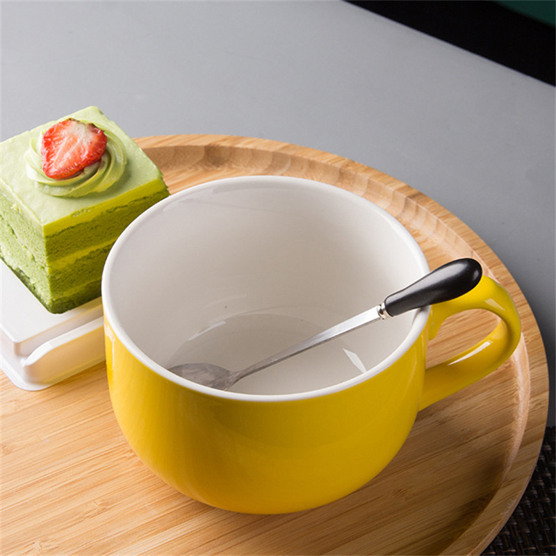 Large Capacity 700ml Ceramic C - Coffee Tea Friends ulasan dan harga