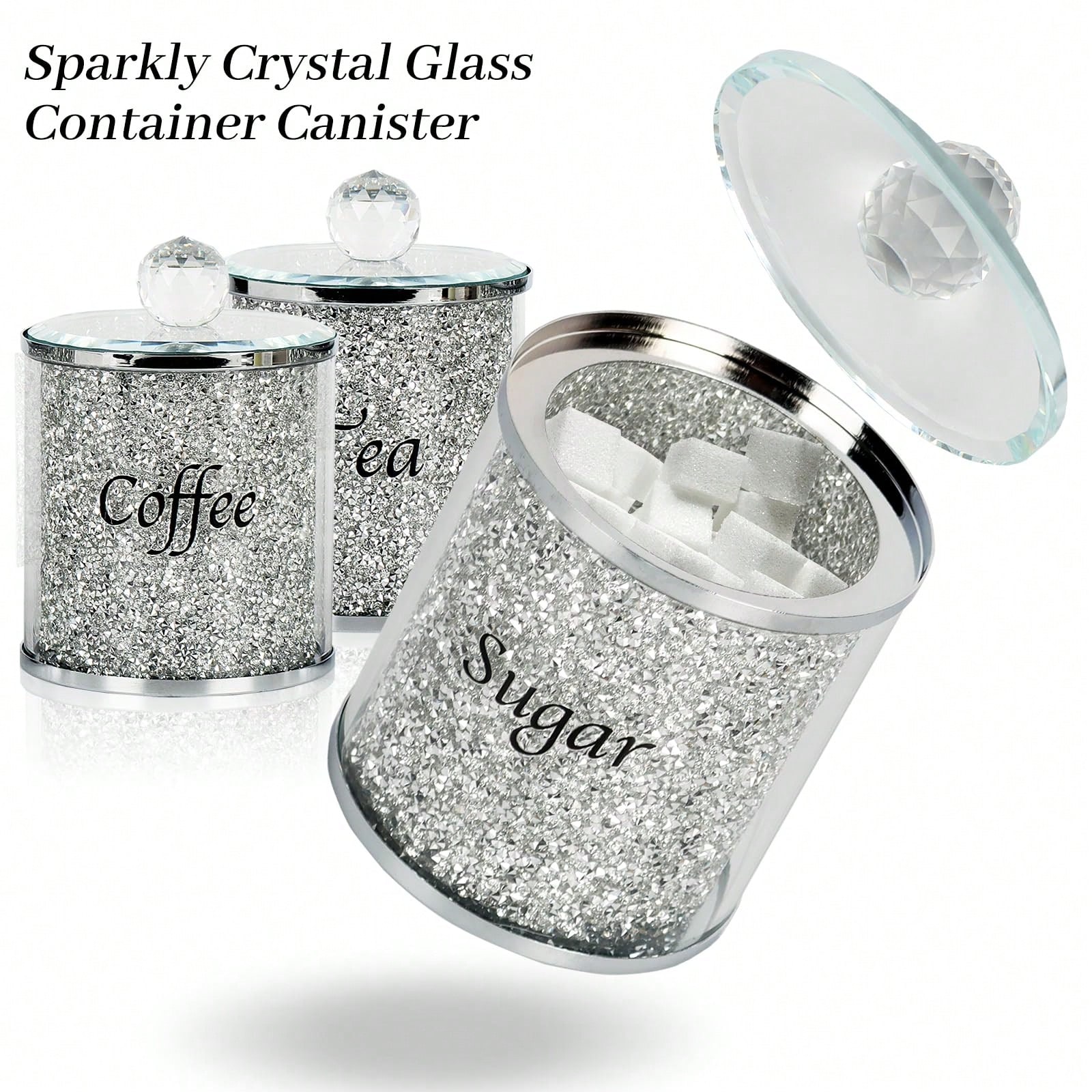 Coffee Sugar Tea Canister Set  - Coffee Tea Gift ulasan dan harga
