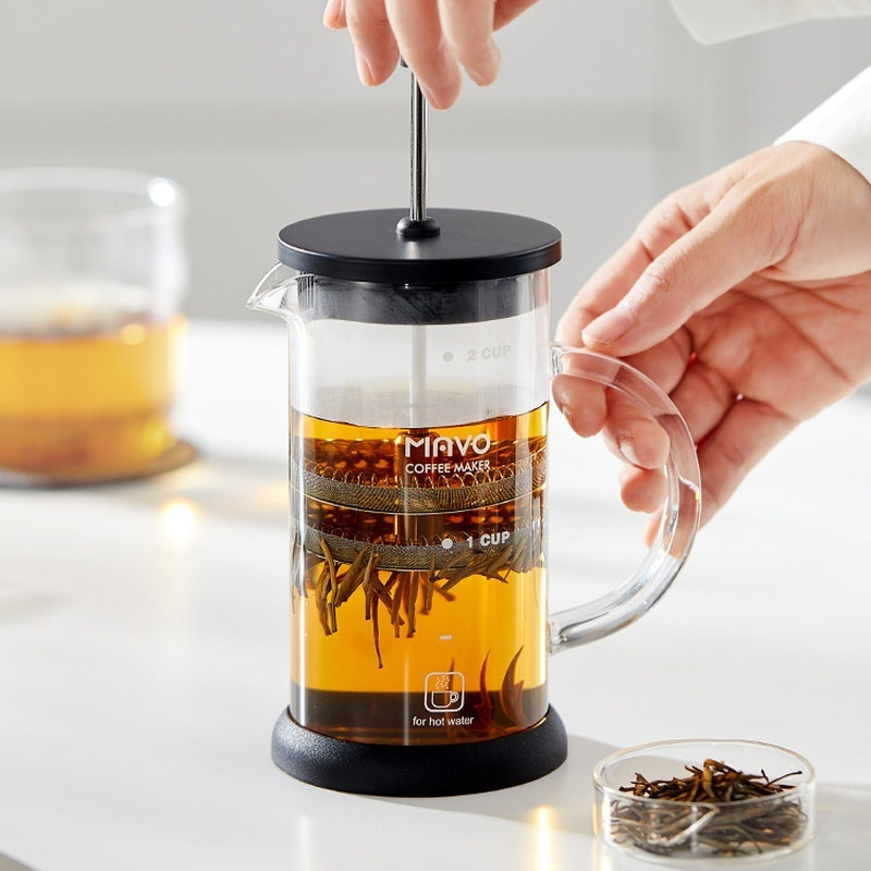 MAVO French Press Coffee Maker - Coffee Tea Home ulasan dan harga