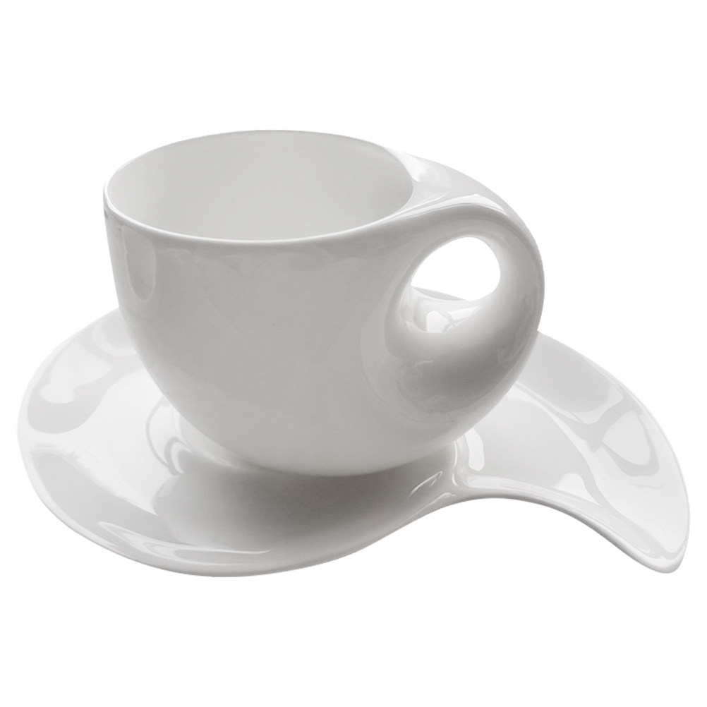 1Set Ceramic Coffee Cup Saucer - Coffee Tea Gift ulasan dan harga